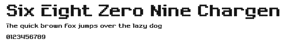 Six Eight Zero Nine Chargen Preview