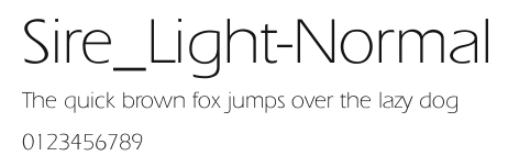 Sire_Light-Normal Preview