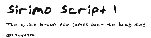 Sirimo Script 1 Preview
