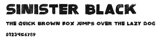 Sinister Black Preview