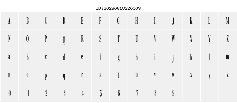 Character Map