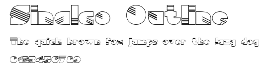 Sinalco Outline Preview
