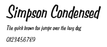 Simpson Condensed Preview