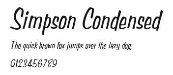 Simpson Condensed Preview