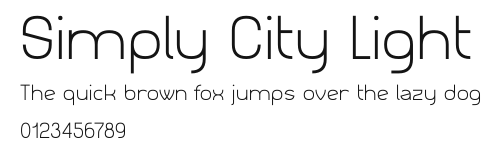 Simply City Light Preview