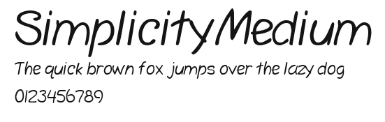 SimplicityMedium Preview