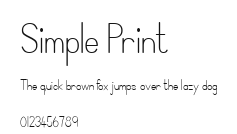 Simple Print Preview