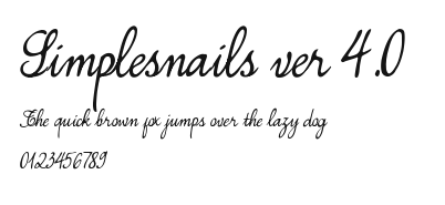 Simplesnails ver 4.0 Preview