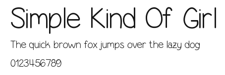 Simple Kind Of Girl Preview