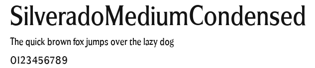 SilveradoMediumCondensed Preview