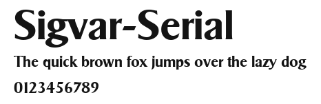 Sigvar-Serial Preview