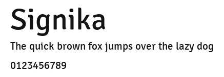 Signika Preview