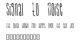 Signal To Noise Preview