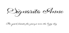 Signarita Anne Preview