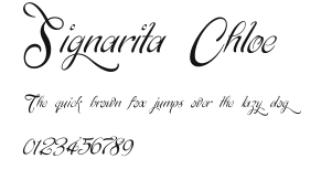 Signarita Chloe Preview