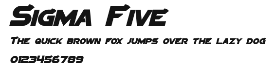 Sigma Five Preview