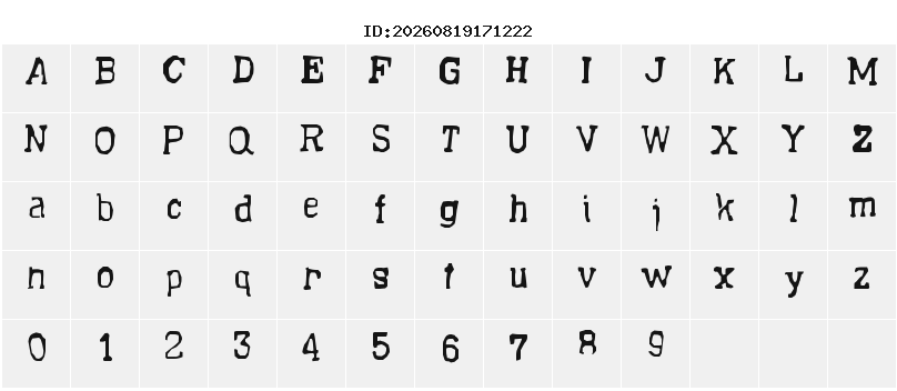Character Map