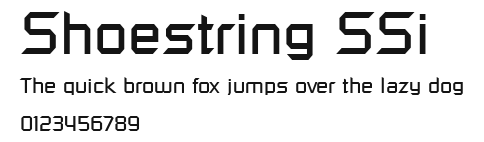 Shoestring SSi Preview