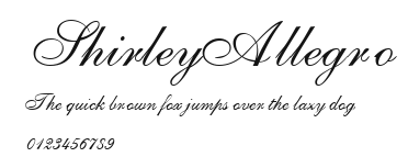 ShirleyAllegro Preview