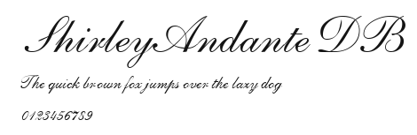 ShirleyAndante DB Preview