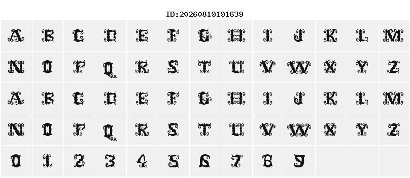 Character Map