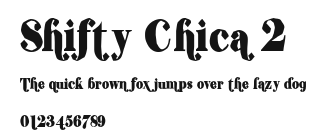 Shifty Chica 2.ttf