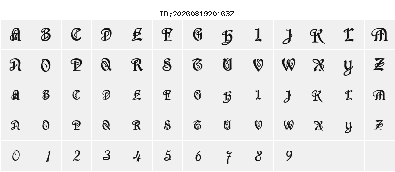 Character Map