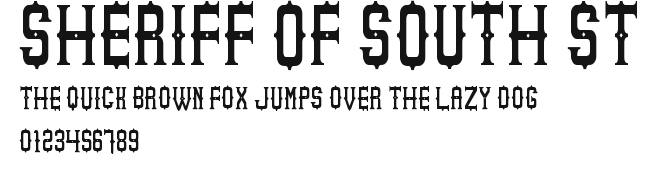 Sheriff of South St Preview
