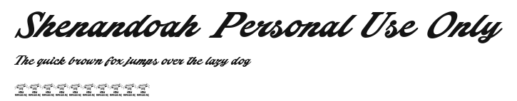 Shenandoah Personal Use Only Preview