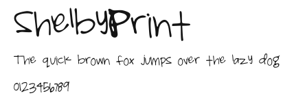 ShelbyPrint Preview