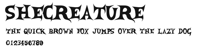 SheCreature Preview