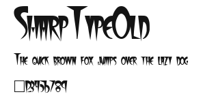 SharpTypeOld Preview