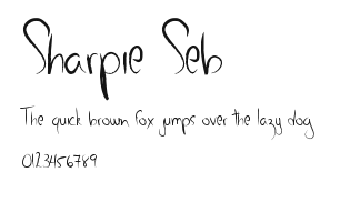 Sharpie Seb Preview