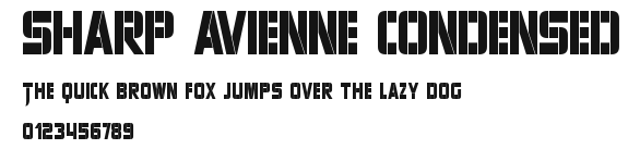 Sharp Avienne Condensed Preview