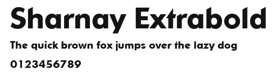 Sharnay Extrabold Preview