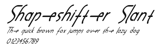 Shapeshifter Slant Preview