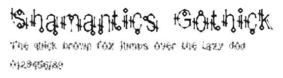 Shamantics Gothick Preview