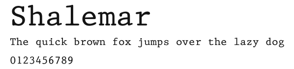 Shalemar Preview