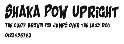Shaka Pow Upright Preview