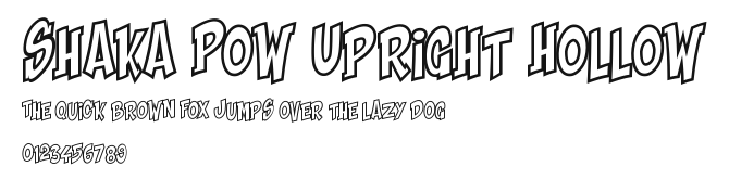 Shaka Pow Upright Hollow Preview