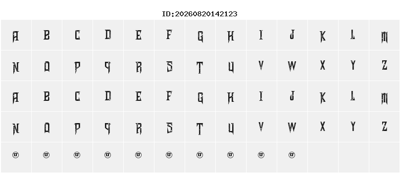 Character Map