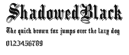 ShadowedBlack Preview