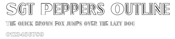 Sgt Peppers Outline Preview