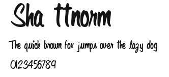Sha ttnorm Preview