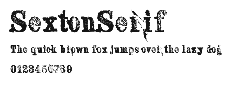 SextonSerif Preview