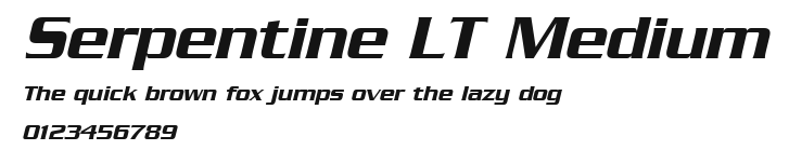 Serpentine LT Medium Preview