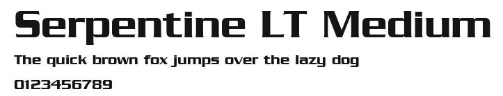 Serpentine LT Medium Preview