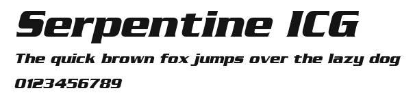 Serpentine ICG Preview