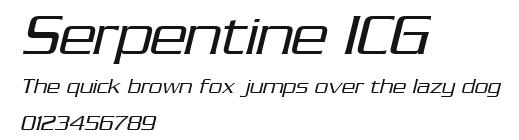 Serpentine ICG Preview
