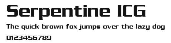 Serpentine ICG Preview